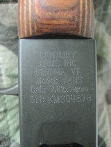 Century Arms AKMS 7.62x39mm Rifle,16" barrel, folding metal stock,1-30 round mag - 8 of 12