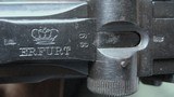 Luger with matching number flat stock, Erfurt 1917 - 15 of 21