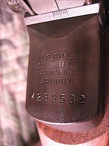 Springfield M1 Garand Rifle - All Springfield parts, Great Barrel - 12 of 13