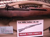 Springfield M1 Garand Rifle - All Springfield parts, Great Barrel - 9 of 13