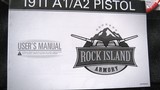 Rock Island Armory 1911A1 FS Semi Automatic Pistol .45 ACP 5" Barrel - 8 of 11