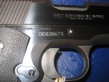 Colt Delta Elite, 10mm auto, rubber grips, NIB, Colt Case and extra magazine - 5 of 8