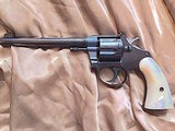 Colt Police Positive .22 Caliber.Special Target Revolver, Mother of Pearl Grips. - 2 of 11