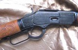 Winchester Model 1873 .44 Cal. Lever Action Rifle, Special Presentation Inscribed "Tom Mix" - 6 of 20