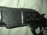 Winchester Model 1873 .44 Cal. Lever Action Rifle, Special Presentation Inscribed "Tom Mix" - 20 of 20