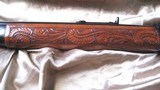 Winchester Model 1873 .44 Cal. Lever Action Rifle, Special Presentation Inscribed "Tom Mix" - 9 of 20