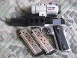 Colt Custom Competition 1911 .38 Super Pistol with Aimpoint Comp XD red Dot sight - 19 of 19