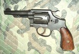 Smith & Wesson .38 M&P 'Victory' .38 Spl, U. S. NAVY marked top strap, WWII, Korea, Vietnam issue - 3 of 10