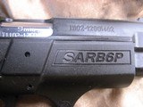 SAR 400424 SAR B6P SAO 9mm 3.8" 13+1 Magazine, Black Polymer Grip Black Finish NEW - 7 of 13