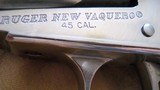 Ruger New Vaquero .45 Colt Stainless Revolver - 2 of 7