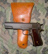 Remington Rand Model 1911A1 Semi-Auto Pistol with Boyt Holster - 1 of 17