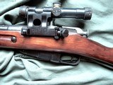 Mosin Nagant M91/30 Sniper Rifle by Izhevsk. Soviet PU scope - 4 of 20