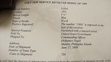 Colt 1909 .45 Colt Revolver - 1910 Philippines Shipment for changing to .45c - 2 of 18