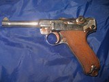 WWI Era P08 Luger Semi-Automatic 9mm Pistol Bringback, Nazi Proofs with provenance - 1 of 11