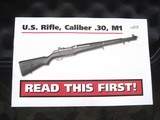 Springfield M1 Garand 30.06 Service Grade CMP certified with padded hard gun case and extras - 17 of 17