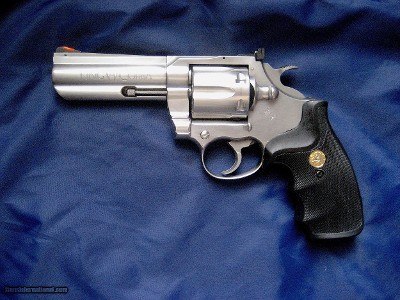 Original 1988 Colt King Cobra double/single action Stainless Steel Matt Finish .357 Mag revolver.