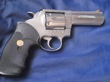 Original 1988 Colt King Cobra double/single action Stainless Steel Matt Finish .357 Mag revolver. - 2 of 10