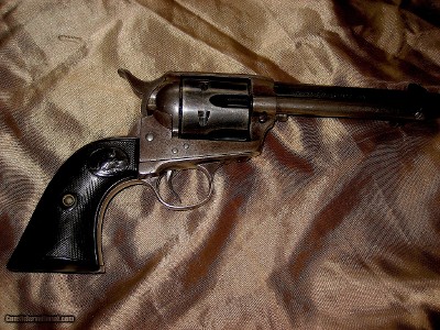 Colt Peacemaker Single Action Army Revolver, .38 Special Center Fire, First Generation