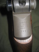 Springfield M1 Garand 30.06 with padded hard gun case and extras - 9 of 17