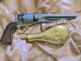 Colt antique 1860 Model Army Round Cylinder, .44 Cal Percussion. Functional and shootable. - 5 of 17