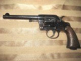 COLT MODEL 1901 DA 38 Colt Army Revolver R.A.C. inspection stamp with Colt Authentication Letter - 2 of 13