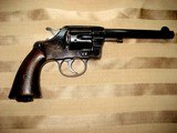 COLT MODEL 1901 DA 38 Colt Army Revolver R.A.C. inspection stamp with Colt Authentication Letter - 1 of 13