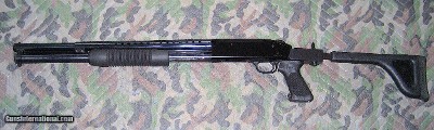 Mossberg 500A, 12 ga with Folding Stock