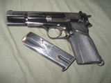 FN Browning High Power 9mm Pistol Made in Belgium