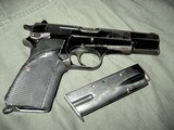 FN Browning High Power 9mm Pistol Made in Belgium - 2 of 7