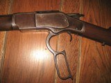 Winchester Rare Model 1873 Rifle .38, Antique, made 1884 - 5 of 14