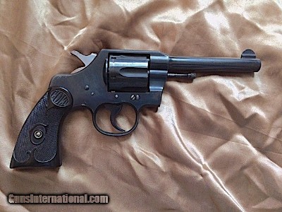 Colt Army Special Revolver .38 Colt with 90% Original Blue and Colt Archives Letter
