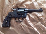 Colt Army Special Revolver .38 Colt with 90% Original Blue and Colt Archives Letter