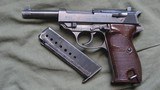 Mauser 'byf/43' Code P38 World War II
Semi-Automatic Pistol - 3 of 14