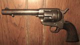 COLT ARTILLERY COLT SAA REVOLVER, Documented US Cavalry Issue - 1 of 17