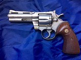 Colt Python 1966 Mfg, Nickel finish, comes with correctly number cardboard colt box - 9 of 16