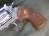 Colt Python 1966 Mfg, Nickel finish, comes with correctly number cardboard colt box - 5 of 16