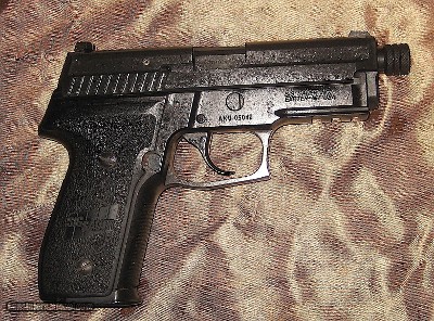 Sig Sauer Model P 229 9mm Pistol with new threaded barrel