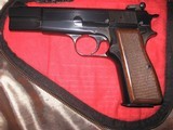 Browning Hi Power 9mm Very Good to Excellent Condition with Browning marked leather carrying bag. - 3 of 8