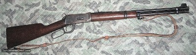 Winchester Pre-64 30-30 Very good condition with period sling, full length magazine