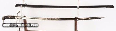 WW1 IMPERIAL GERMAN SWORD w/ ENGRAVED BLADE