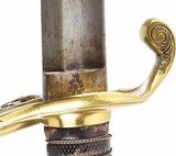 CIVIL WAR M1850 PRESENTATION SWORD OF CAPTAIN ROBERT M. HANSON, 95TH OHIO VOLUNTEERS - 6 of 7