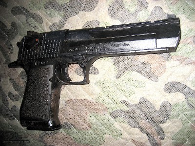 Desert Eagle Pistol made in Israel, .50 AE