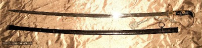 German World War II Heer (Army) Dress Sword with bayonet and