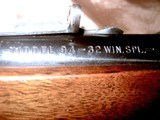 Winchester (Pre 64) 94 Lever Action Rifle - 32 Win Special, 20” barrel, Very Good Condition - 9 of 13