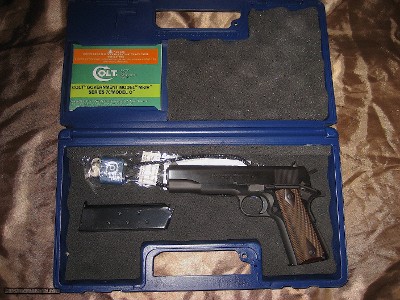 Colt Government Model MKIV Series 70, Made ~ 1983, Unfired in original blue box