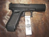 Glock G17 Gen4, 9x19mm Semi-Auto Black Pistol. 4.49 in Barrel, 17 Round capacity - 1 of 16