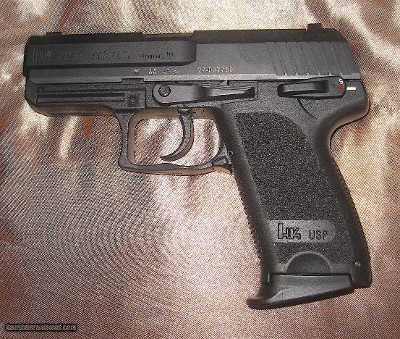 Heckler and Koch USP Compact 9mm Pistol with Holster