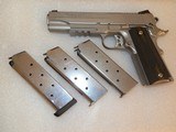 Sig Sauer 1911 Stainless .45 AUTO Excellent Semi-Automatic Pistol with 3 mags - 2 of 6