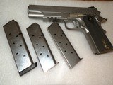 Sig Sauer 1911 Stainless .45 AUTO Excellent Semi-Automatic Pistol with 3 mags - 3 of 6