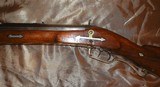 Ultra Rare Original U.S. Pennsylvania Percussion Carbine with Set Trigger and British Lock by Joseph Golcher c. 1840 - 12 of 15